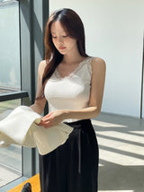 Mito V-neck Lace Sleeveless
