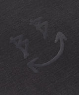 BBD Shadow Smile Ripped Pigment T-Shirt (Vintage Black)