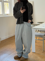 [ブラッシュドフリース] オーバーフィットスウェットパンツ (7colors)