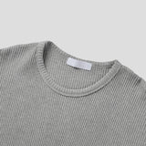  Avin Crop Waffle Short Sleeve T-Shirt 4C