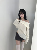 NO RULES KNIT OFF HOOD