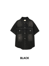 OW Udin Two-Pocket Washed Denim Shirt (2C)