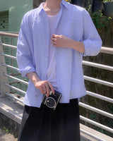Denver Over Fit Stripe Shirt