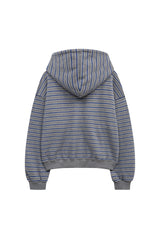セットstフードジップアップ (grey)