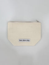 lss ベーシックポーチ (L size) _ ワッフルアイボリー