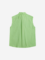 REC RUIT スリーブレスオーバーシャツ(LIGHT GREEN)