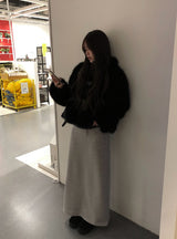 チトマキシデイリーバンディングロングスカート