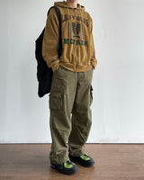 Crack Velvet Hooded Zip-Up