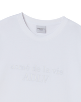 26SS TWO TONE THICK PRINT SHORT SLEEVE T-SHIRT