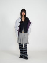 PLEATS MIDI ONE-PIECE (GREY)