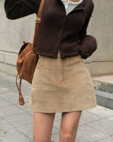 Work Corduroy Pocket Skort Pants