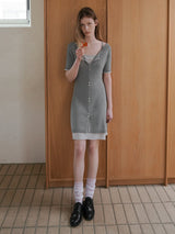 (OP-6290)TALLI SUMMER KNIT DRESS