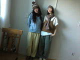 Merlot Stripe Muffler (3 Colors)