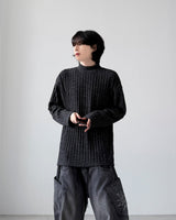 Groove Half Neck Long Sleeve