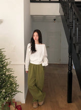 Cozy Wide 2WAY Warm Sweat Pants (3color)