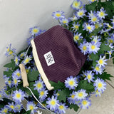 classic pouch_corduroy deeppurple