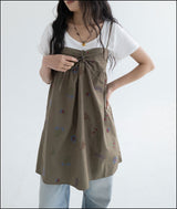 Hepin flower midi dress