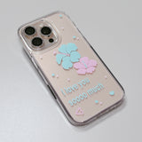 ily soooo muchジェルハードスマホケース