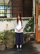 Suna Wide Track Bermuda Pants