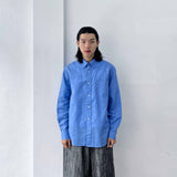 Drop-Shoulder Solid Shirt