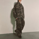 grunge camouflage jacket_khaki