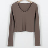 Deep V-neck - t