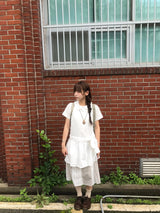 ホヨレースレイヤードスカート