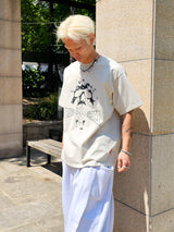 VENTIQUE Pigment Smoke T-shirt 3color