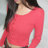S/S Crop cardigan