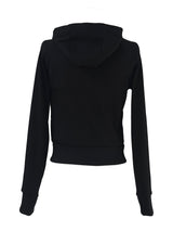 studded slim fit hooded zip-up (2color)