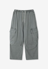 LA Stone Washing Pigment Cargo Pants