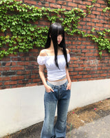 トンチローブーツカットパンツ