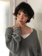 ルーロ Vネック ニット(8color)