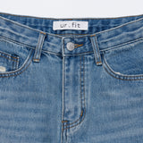 デストロイドセミワイドフィットデニムパンツ code 6836