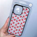 [MADE] Strawberry Star Glass Bumper iPhone Case