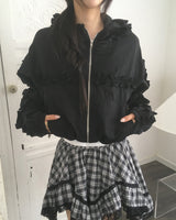 Pinpo Frill Windbreaker Zip-up