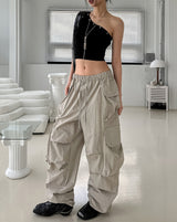 Lorna Pigment Nylon Double Cargo Pants