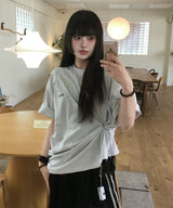 ゴシッククロスオーバーフィットTシャツ-4COLOR