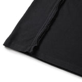 フィドルヘッドハーフTシャツ / ブラックチャコール