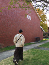 Leak Cotton Big Cargo Pants 3C