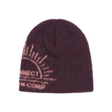  Sunrise Shaggy Beanie - Burgundy