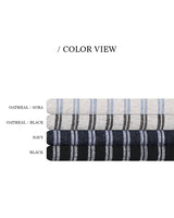 [Unisex/Summer Pants] Lev Linen Stripe Banding Pants (4 colors)