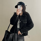 Dattistich Hem String Cotton Jacket