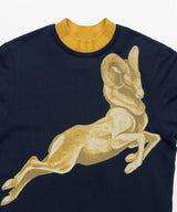 Double Rib Sweatshirt - Dall Sheep _ NAVY
