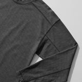 26SS★ Ash Cut-Out Long Sleeve T-Shirt