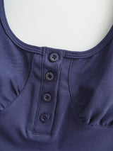 Tessa Button Halter Top