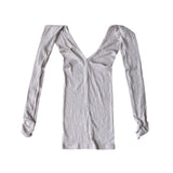 V neck slim T