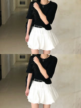 Reve Sand Loose Fit Mesh Half Knit 