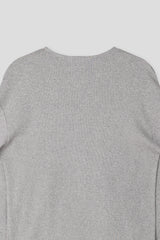 リブクロップ長袖Tシャツ