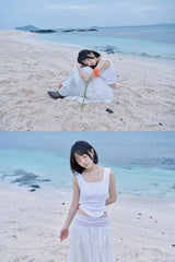 FOREST LONG SKIRT (WHITE)